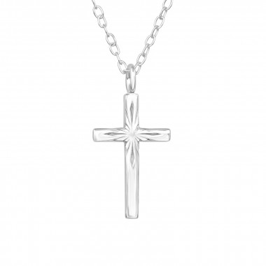 Cross - 925 Sterling Silver Silver Necklaces SD46723