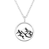 Mountain - 925 Sterling Silver Silver Necklaces SD46724