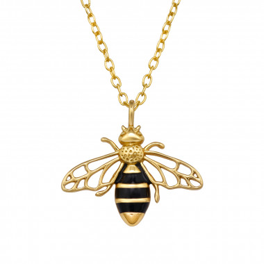 Bee - 925 Sterling Silver Silver Necklaces SD48253