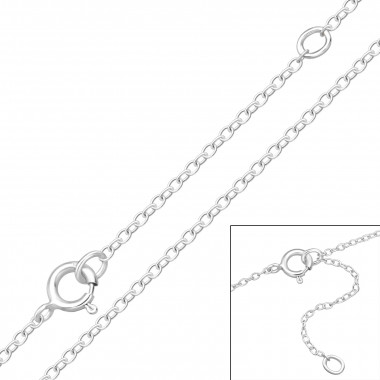 Plain - 925 Sterling Silver Chain Alone SD11333