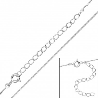 45cm Snake Chain - 925 Sterling Silver Chain Alone SD48106