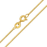 45cm Square Link - 925 Sterling Silver Chain Alone SD49100