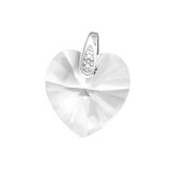 Heart - 925 Sterling Silver Pendants with CZ SD47496