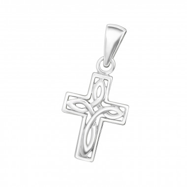 Cross - 925 Sterling Silver Simple Pendants SD2961