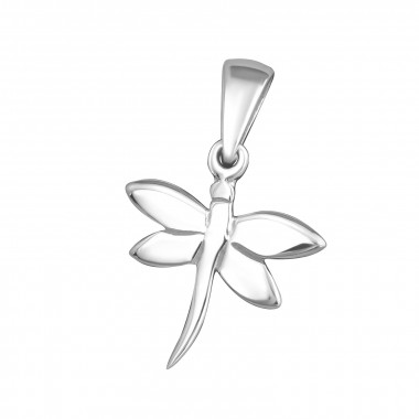 Dragonfly - 925 Sterling Silver Simple Pendants SD2968