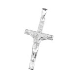 Jesus - 925 Sterling Silver Simple Pendants SD36753