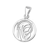 Mary - 925 Sterling Silver Simple Pendants SD44425