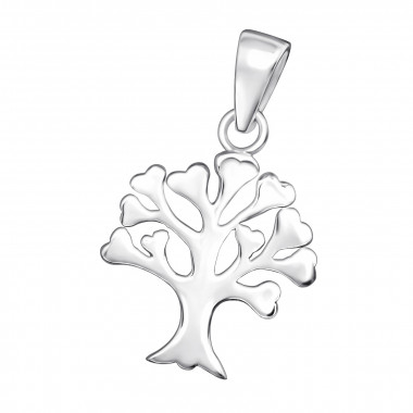 Tree Of Life - 925 Sterling Silver Simple Pendants SD44437