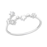 October-Scorpio - 925 Sterling Silver Rings with CZ SD39349