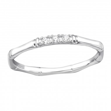 Sparkling - 925 Sterling Silver Rings with CZ SD44009