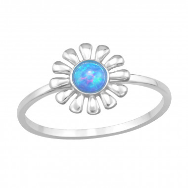 Flower - 925 Sterling Silver Rings with CZ SD48227