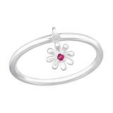 Flower - 925 Sterling Silver Rings with CZ SD48233