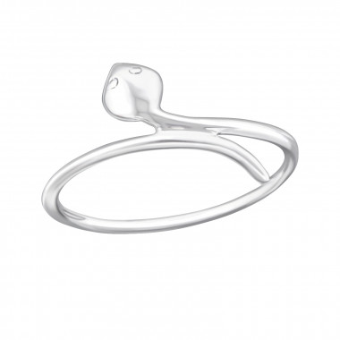 Snake - 925 Sterling Silver Simple Rings SD18949