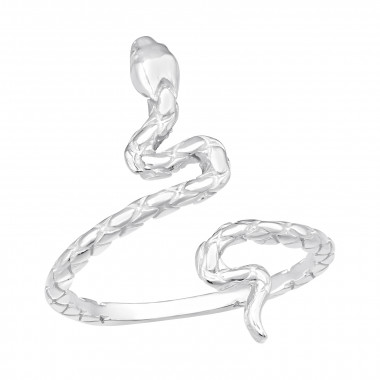 Snake - 925 Sterling Silver Simple Rings SD41394