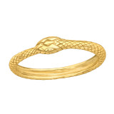 Snake - 925 Sterling Silver Simple Rings SD42453