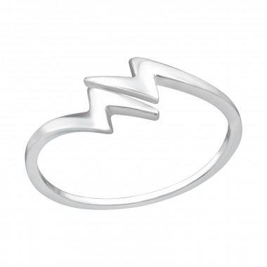 Lightning Rod - 925 Sterling Silver Simple Rings SD46765