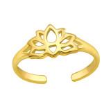 Lotus - 925 Sterling Silver Toe Rings SD46634