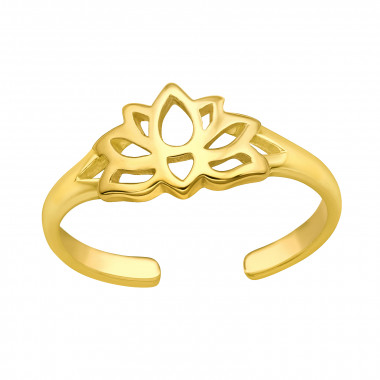 Lotus - 925 Sterling Silver Toe Rings SD46634