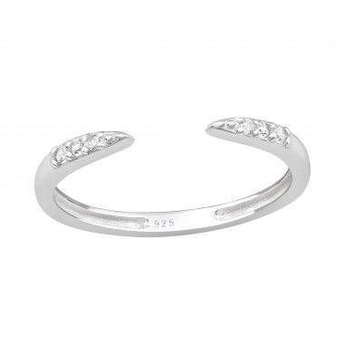 Line - 925 Sterling Silver Toe Rings SD47550