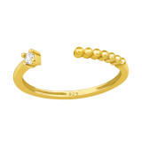 Dots Link - 925 Sterling Silver Toe Rings SD47565