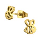 Bee - 316L Surgical Grade Stainless Steel Stainless Steel Ear studs SD29813