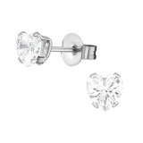 Heart - 316L Surgical Grade Stainless Steel Stainless Steel Ear studs SD29327