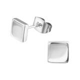 Square - 316L Surgical Grade Stainless Steel Stainless Steel Ear studs SD29824