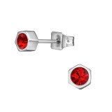 Hexagonal - 316L Surgical Grade Stainless Steel Stainless Steel Ear studs SD31645