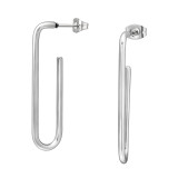 Square Hoop - 316L Surgical Grade Stainless Steel Stainless Steel Ear studs SD45555