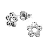 Flower - 316L Surgical Grade Stainless Steel Stainless Steel Ear studs SD48270