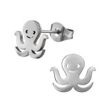 Octopus - 316L Surgical Grade Stainless Steel Stainless Steel Ear studs SD48478