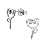 Tulip - 316L Surgical Grade Stainless Steel Stainless Steel Ear studs SD48836