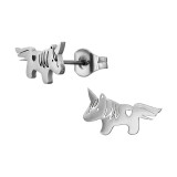 Unicorn - 316L Surgical Grade Stainless Steel Stainless Steel Ear studs SD48849