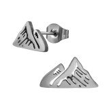 Mountain - 316L Surgical Grade Stainless Steel Stainless Steel Ear studs SD48865