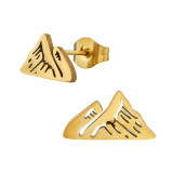 Mountain - 316L Surgical Grade Stainless Steel Stainless Steel Ear studs SD48866