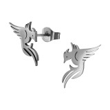 Phoenix Bird - 316L Surgical Grade Stainless Steel Stainless Steel Ear studs SD48870