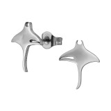 Manta Ray - 316L Surgical Grade Stainless Steel Stainless Steel Ear studs SD48872