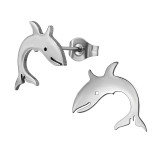 Whale - 316L Surgical Grade Stainless Steel Stainless Steel Ear studs SD48874