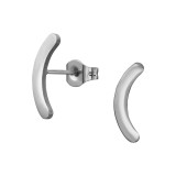 Curve - 316L Surgical Grade Stainless Steel Stainless Steel Ear studs SD48880