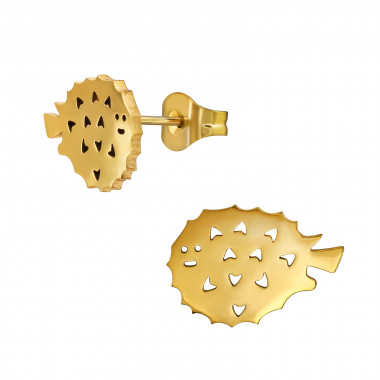 Blowfish - 316L Surgical Grade Stainless Steel Stainless Steel Ear studs SD48885