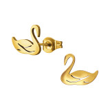 Swan - 316L Surgical Grade Stainless Steel Stainless Steel Ear studs SD48975