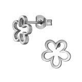 Plum Blossom - 316L Surgical Grade Stainless Steel Stainless Steel Ear studs SD48987