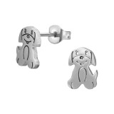 Puppy Dog - 316L Surgical Grade Stainless Steel Stainless Steel Ear studs SD48989