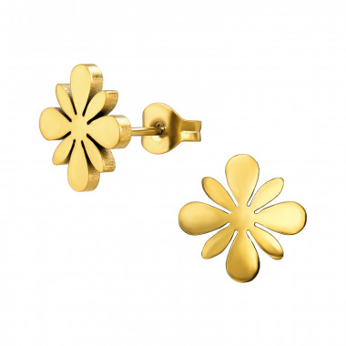 Flower - 316L Surgical Grade Stainless Steel Stainless Steel Ear studs SD49116