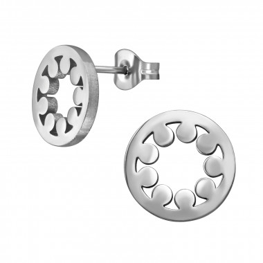 Open Circle - 316L Surgical Grade Stainless Steel Stainless Steel Ear studs SD49152