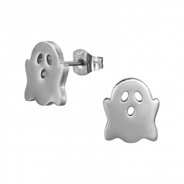 Ghost - 316L Surgical Grade Stainless Steel Stainless Steel Ear studs SD49356