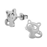 Fox - 316L Surgical Grade Stainless Steel Stainless Steel Ear studs SD49443