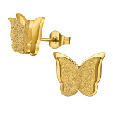 Butterfly - 316L Surgical Grade Stainless Steel Stainless Steel Ear studs SD49452