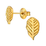 Leaf - 316L Surgical Grade Stainless Steel Stainless Steel Ear studs SD49467